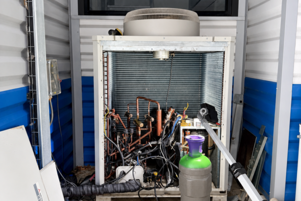 Intervention sur un système de climatisation DRV (VRF) : tirage au vide et charge en fluide